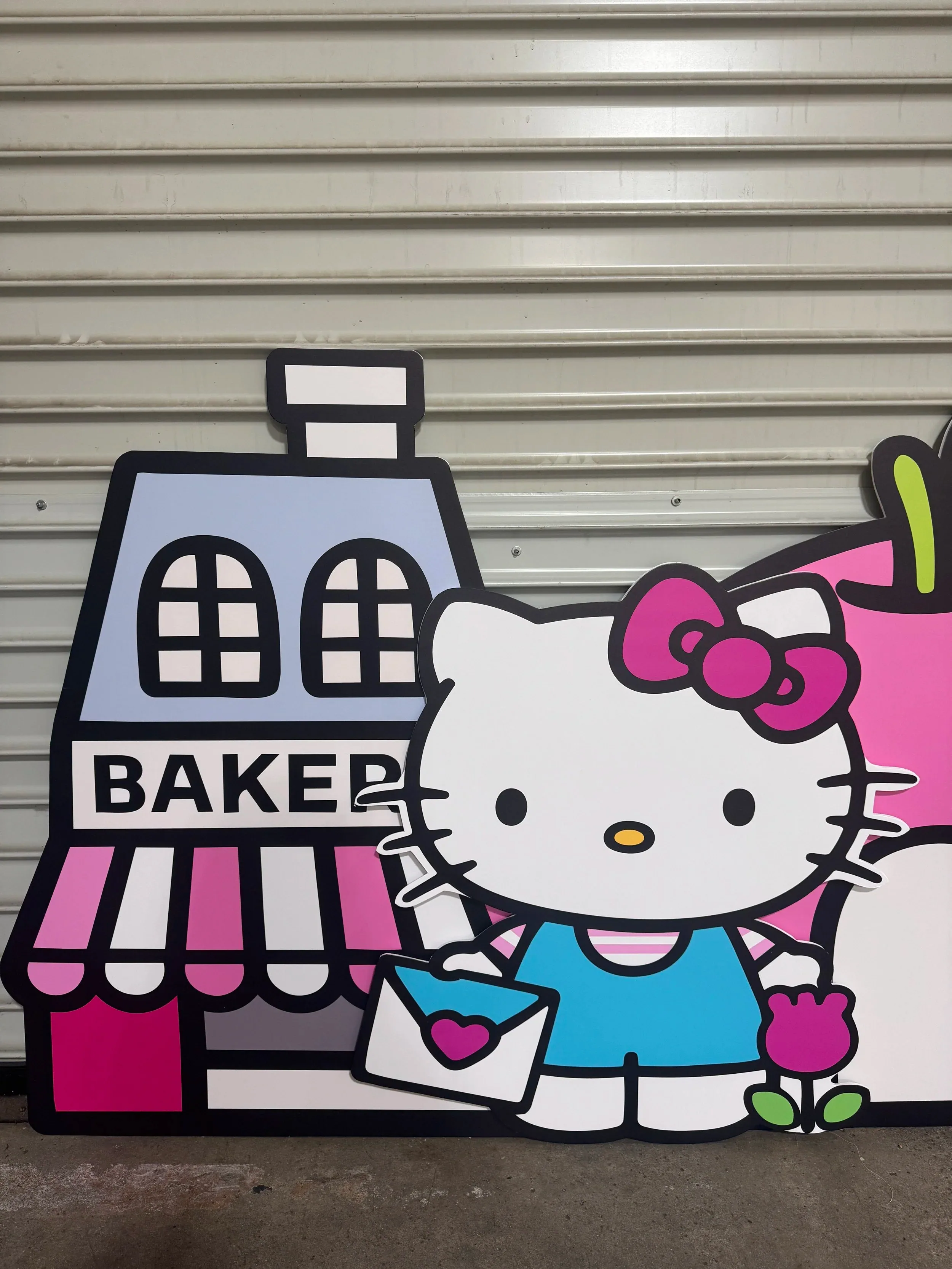 Custom event signage and backdrops
